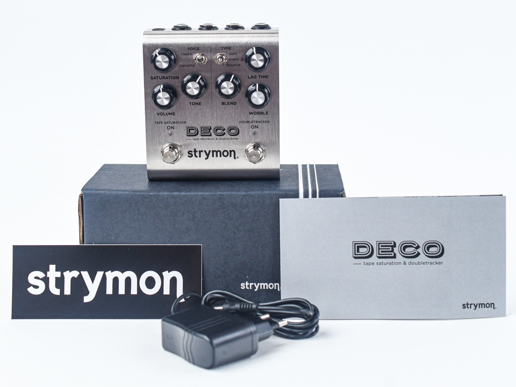 Strymon Deco V2 tape saturation デコv2 Strymon Deco V2 Tape Saturation & Doubletracker Delay Effects